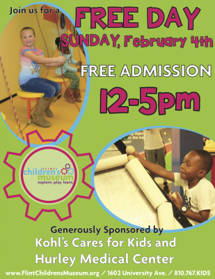 FREE DAY at the Flint Children's Museum!