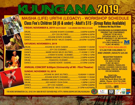 Gallery 1 - Kuungana Drum and Dance Conference 2019