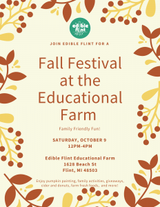 Edible Flint Fall Festival