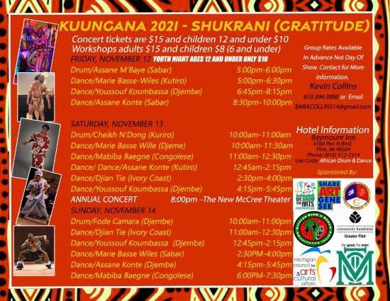 Gallery 1 - Kuungana African Drum and Dance Conference and Concert 2021