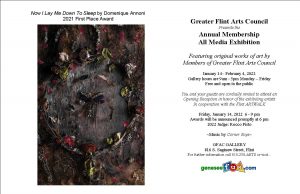 Greater Flint Arts Council Annual Membership All Media Exhibition