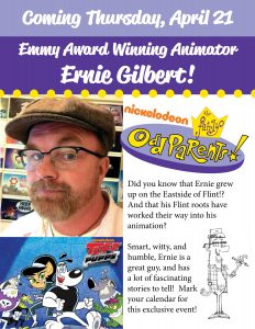 Emmy Award Winning Animator, Ernie Gilbert! Heard of Fairly Odd Parents? That's Ernie!