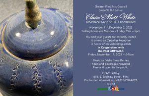 Claire Mott White Michigan Clay Artists Exhibition