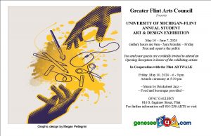 University of Michigan-Flint Annual Student Art & Design Exhibition
