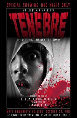 TENEBRE film showing presented by Synapse Films and the Flint Horror Collective