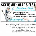 Skate with Olaf & Elsa